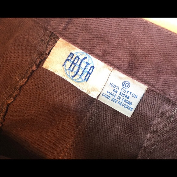 Vintage 80's Pasta Button Up Skirt - Picture 5 of 8